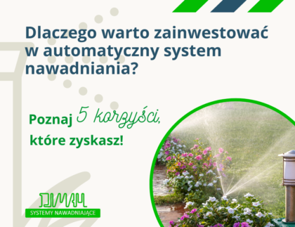 dlaczego warto zainwestować w system automatycznego nawadniania